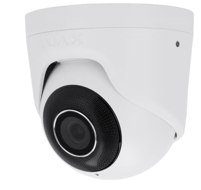 Cámara de seguridad Ajax TurretCam con IA (5/8 MP)